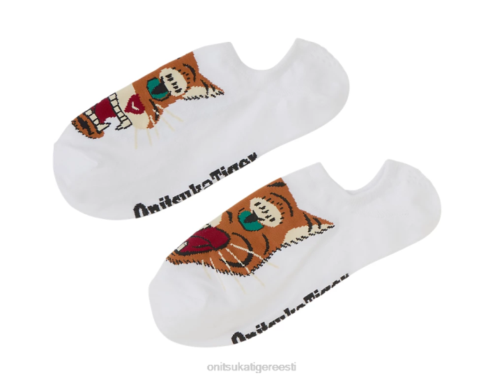 unisex valge Onitsuka Tiger nähtamatud sokid tarvikud 4FRB487