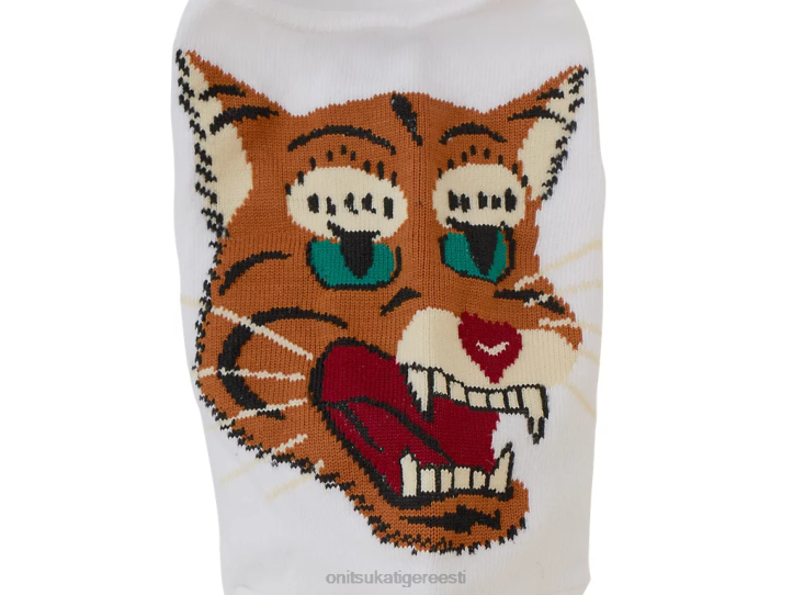 unisex valge Onitsuka Tiger nähtamatud sokid tarvikud 4FRB487