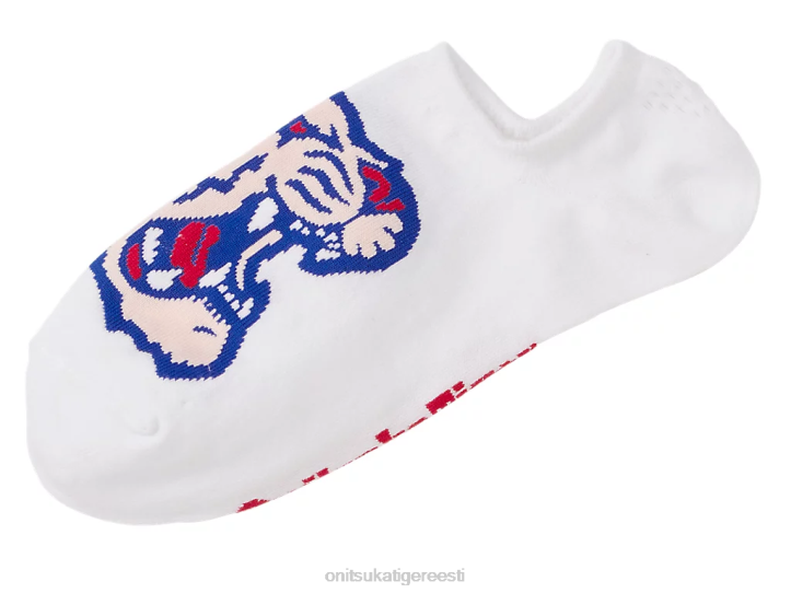 unisex valge Onitsuka Tiger nähtamatud sokid tarvikud 4FRB489