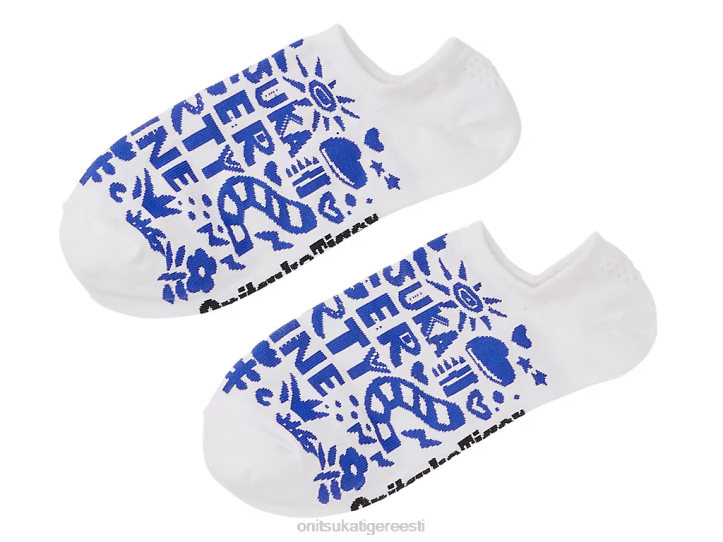 unisex valge Onitsuka Tiger nähtamatud sokid tarvikud 4FRB497