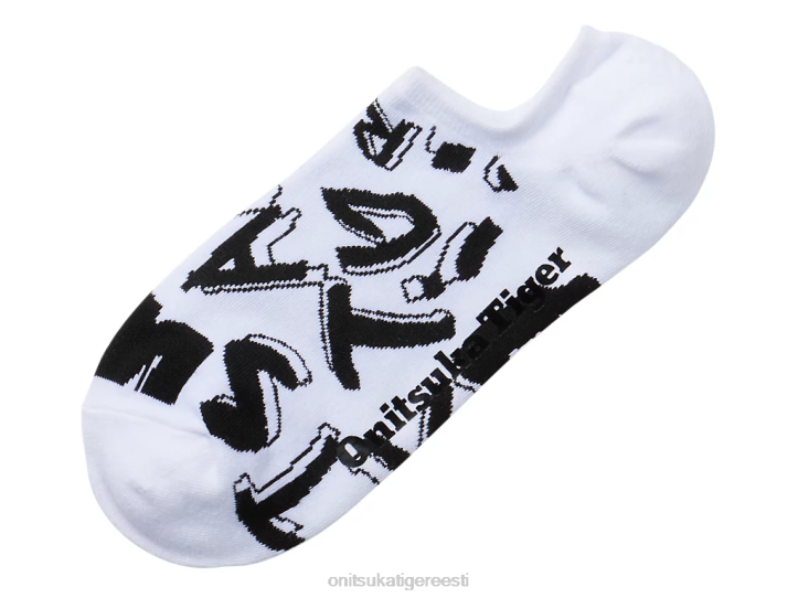 unisex valge Onitsuka Tiger nähtamatud sokid tarvikud 4FRB526